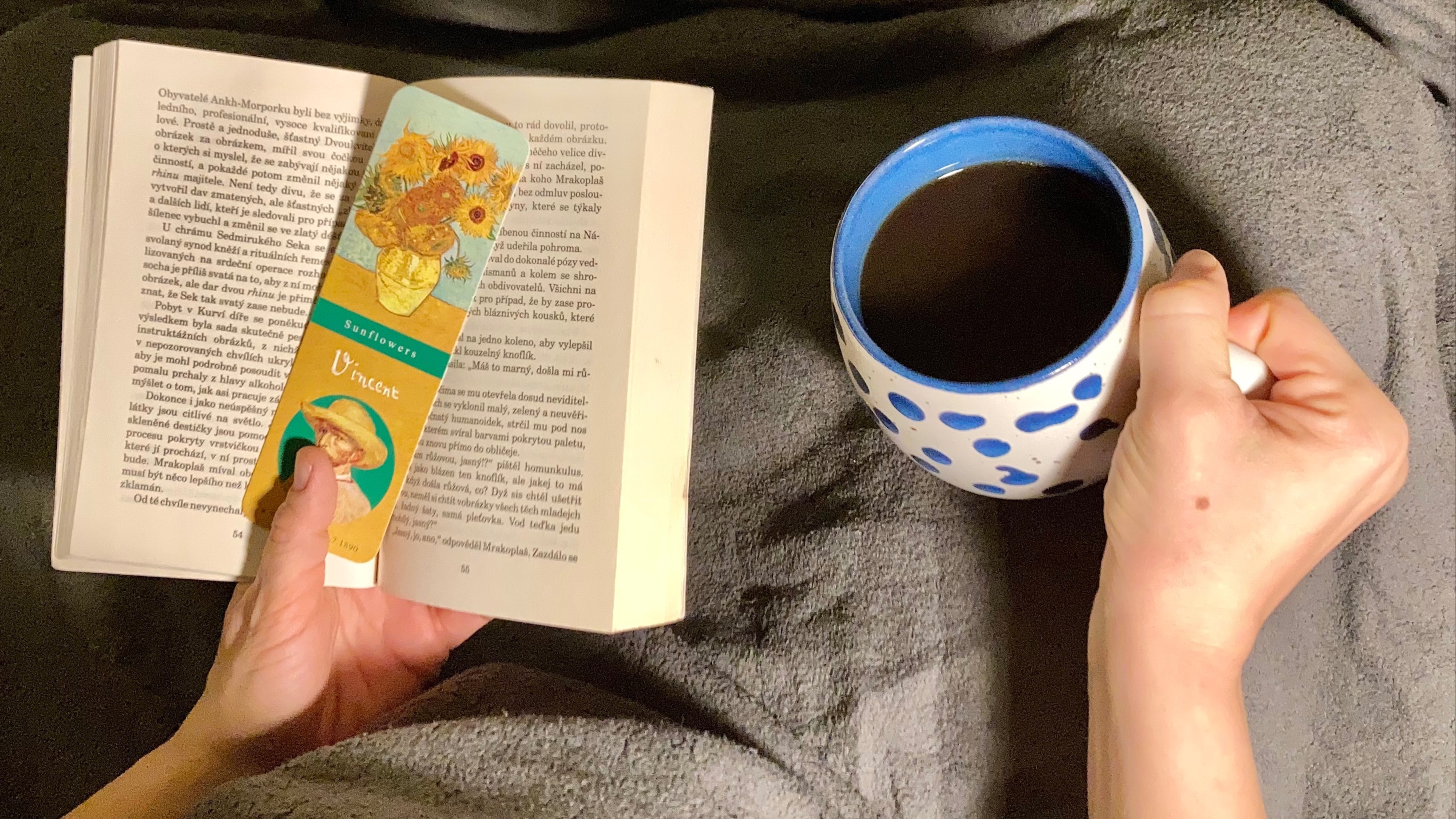 Čtecí koutek a pravidlo tří záložek