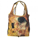 Skládací taška Klimt - Polibek - SLEVA