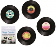 Podložky vinyl Record - sada 4 ks