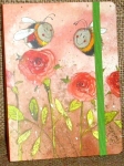 Zápisník menší - Bees & roses, A6