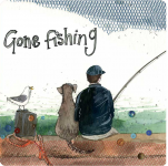 Podložka Gone Fishing 10*10 cm