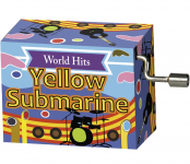 Hrací strojek The Beatles - Yellow Submarine