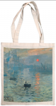Taška bavlněná barevná - Monet - Východ slunce