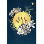Přání Bee Wild; 4 ks