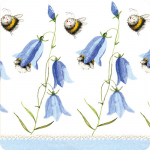 Podložka Bees and Harebells, 10*10 cm