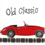 Podložka Old Classic Car, 10*10 cm