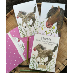 Přání v boxu - Horses, 8 ks