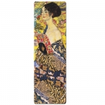 Záložka papírová Klimt - Dáma s vějířem